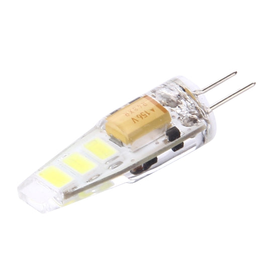 G4 2W 100LM Corn Light Bulb, 6 LED SMD 5730 Silicone, DC 12V(White Light) by bashfashion