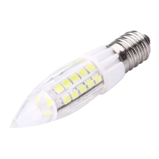 E14 4W 300LM Candle Corn Light Bulb, 44 LED SMD 2835, AC 220-240V(White Light) by bashfashion