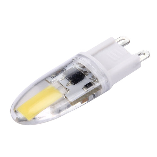 3W COB LED Light , G9 300LM PC Material Dimmable SMD 1505 for Halls / Office / Home, AC 220-240V(White Light) by bashfashion