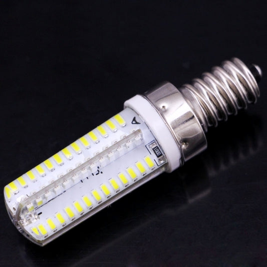 E14 4W 240-260LM Corn Light Bulb, 104 LED SMD 3014, AC 110V(White Light) by bashfashion