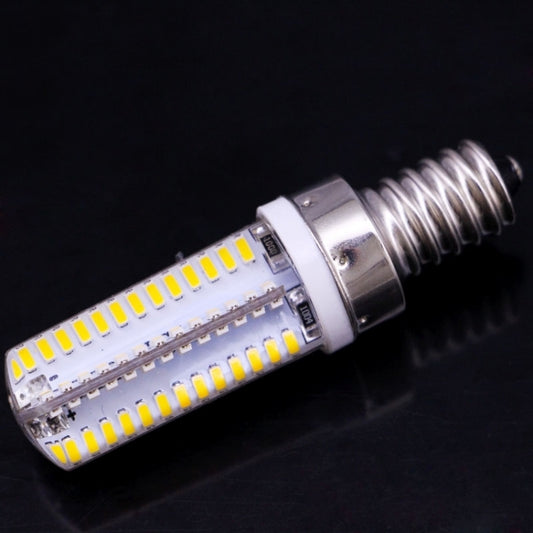 E14 4W 240-260LM Corn Light Bulb , 104 LED SMD 3014, AC 110V(Warm White) by bashfashion