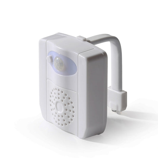 16-colors PIR Motion Sensor + Light Sensor UV Sterilization Aromatherapy LED Light, Home Toilet Bathroom Seat Night Light, DC 5V by bashfashion