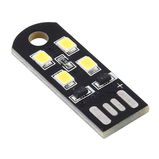 4 LEDs Ultra Thin Energy Saving USB Light (White Light) by bashfashion