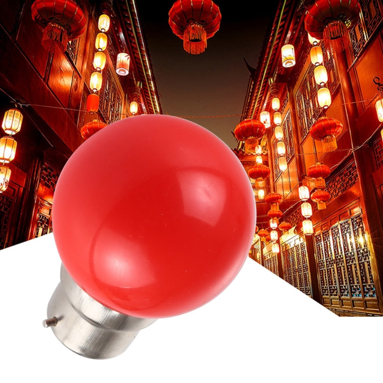 B22 3W 160LM 8 LEDs LED Energy Saving Bulbs, AC 110V(Red Light) by bashfashion