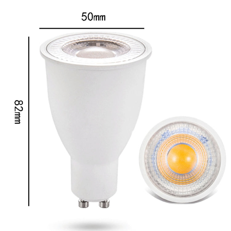 GU10 10W SMD 2835 16 LEDs 4000-4500K High Brightness No Flicker Lamp Cup Energy-saving Spotlight, AC 90-265V(Natural White) by bashfashion