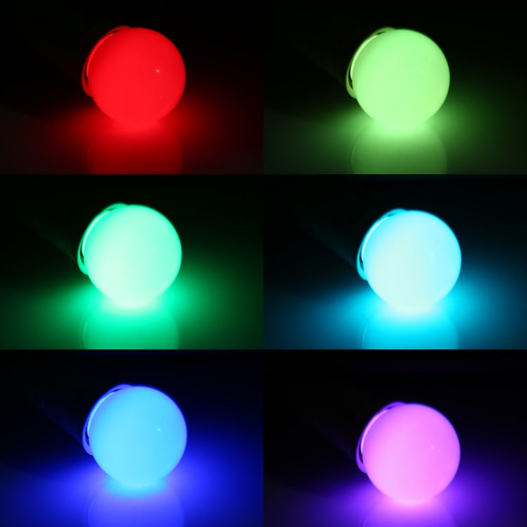 E27 3W RGB LED Bulbs, AC 220V by bashfashion