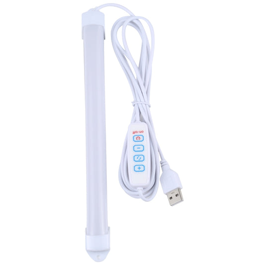 20cm 24 LEDs Multifunctional USB Three-color Stepless Dimming LED Light Tube, DC 5V by bashfashion