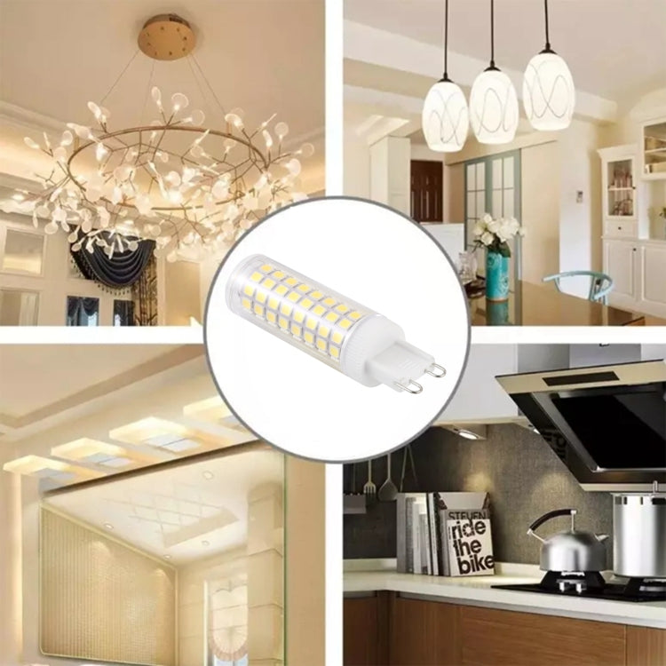 G9 100 LEDs SMD 2835 LED Corn Light Bulb, AC 85-265V (Warm White) by bashfashion