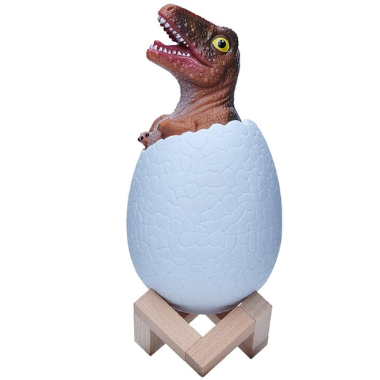 Raptor Shape Creative Touch 3D Decorative Night Light, 16-color Patting Remote Control Version by bashfashion