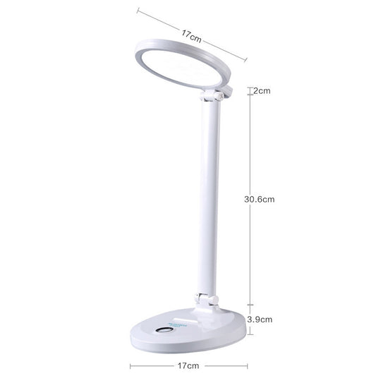LED Student Learning Eye Protection Foldable Rechargeable Desk Lamp, Built-in 4000mAh Battery by bashfashion