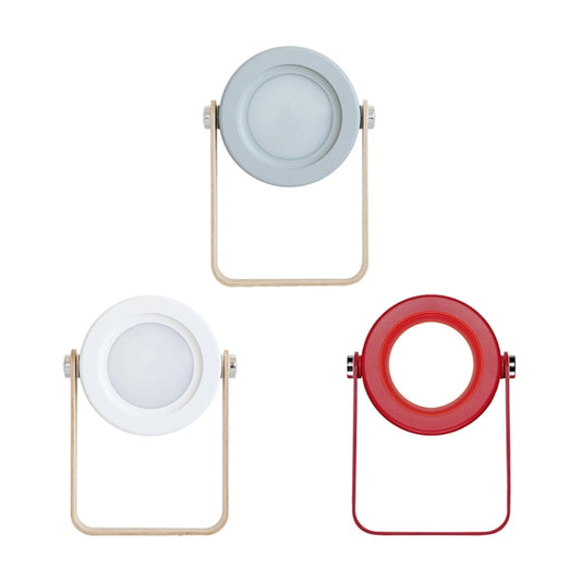 JP-dld 2.5W Portable Telescopic Lantern Night Light Children Eye Protection Reading Touch LED Desk lamp (Red) by bashfashion
