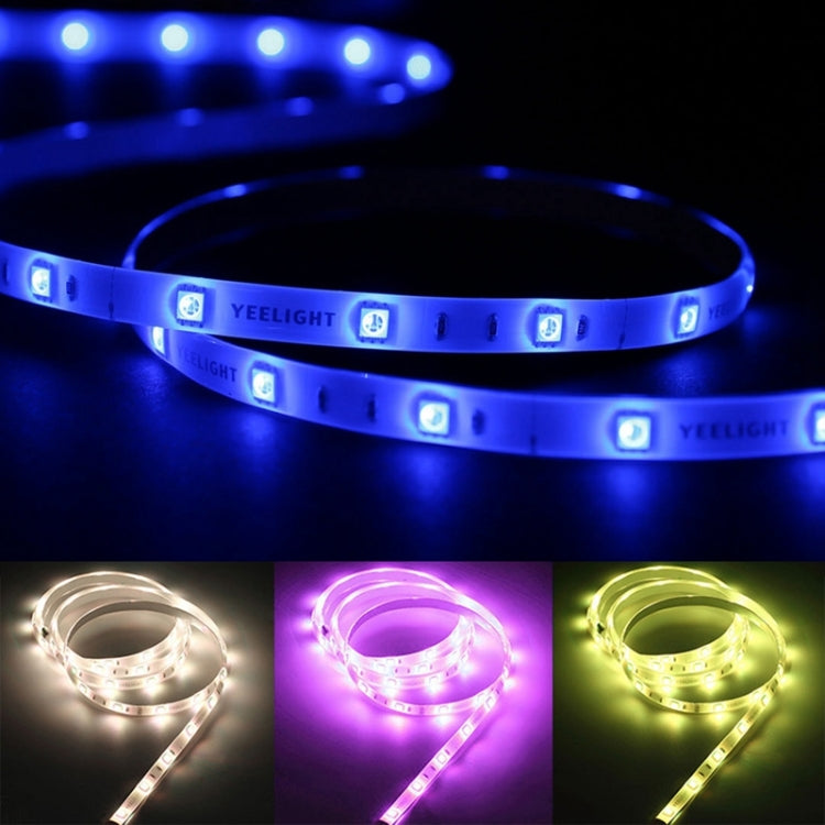 Original Xiaomi Youpin Yeelight Smart WiFi APP Remote Control Extension LED Strip Light, Length: 1m by Xiaomi