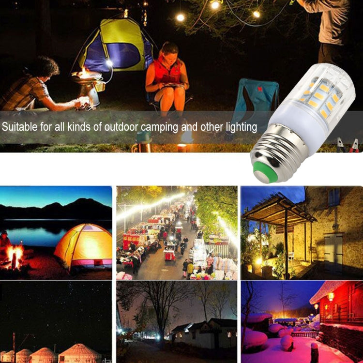 E27 27 LEDs 3W LED Corn Light SMD 5730 Energy-saving Bulb, DC 12V(Warm White) by bashfashion
