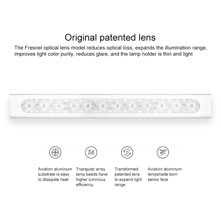 Original Huawei Smart OPPLE LED Desk Lamp Folding Adjust Reading Table Lamp Brightness Lights, Support HUAWEI HiLink (White) by Huawei