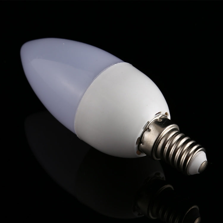 3W 6500K E14 2835 8LEDs Pointed LED Energy Saving Bulb, Light Color: White Light, 110-220V by bashfashion
