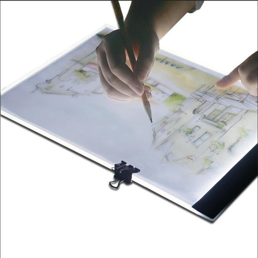 Ultra-thin A4 Size Portable USB LED Artcraft Tracing Light Box Copy Board Brightness Control for Artists Drawing Sketching Animation and X-ray Viewing by bashfashion