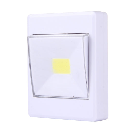 2 PCS Mini White Light COB LED Wall Light , Switch Night Light Lamp Closet Light by bashfashion