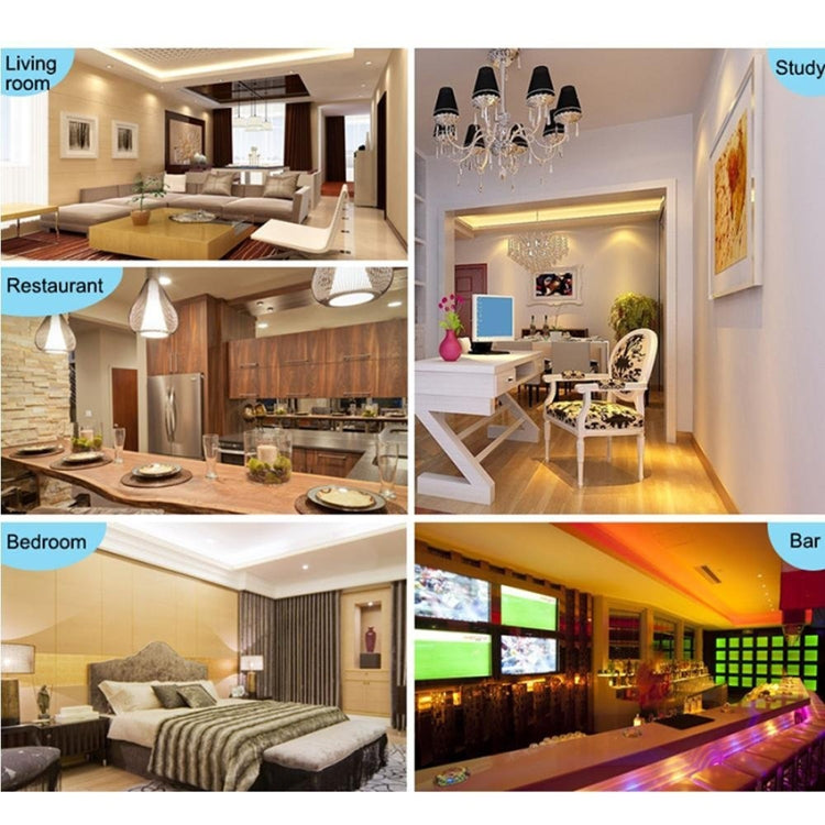 JH-G05 E27 7W WiFi Smart LED Light Bulb, 6000K+RGB 600LM Works with Alexa & Google Home, AC 175-255V(Silver) by bashfashion