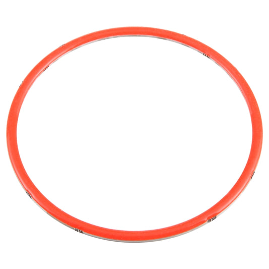 80mm 3W DIY Assembly Light COB LED Decorative Circle DC9V (Red Light) by bashfashion