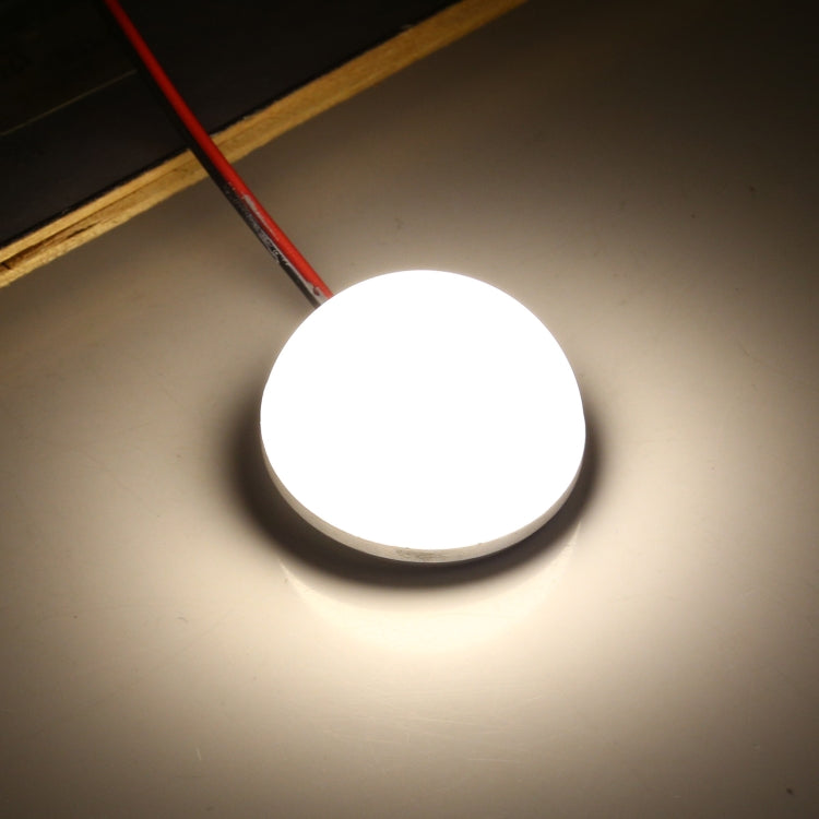 48mm 3W Semi-circular LED Bulbs, DC 12V (Warm White) by bashfashion