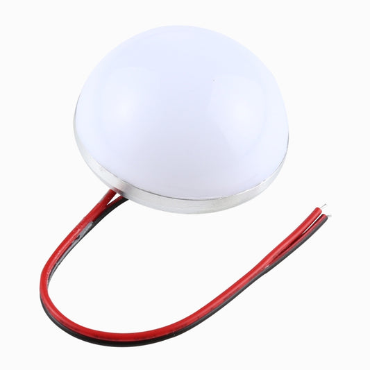 48mm 3W Semi-circular LED Bulbs, DC 12V (White Light) by bashfashion