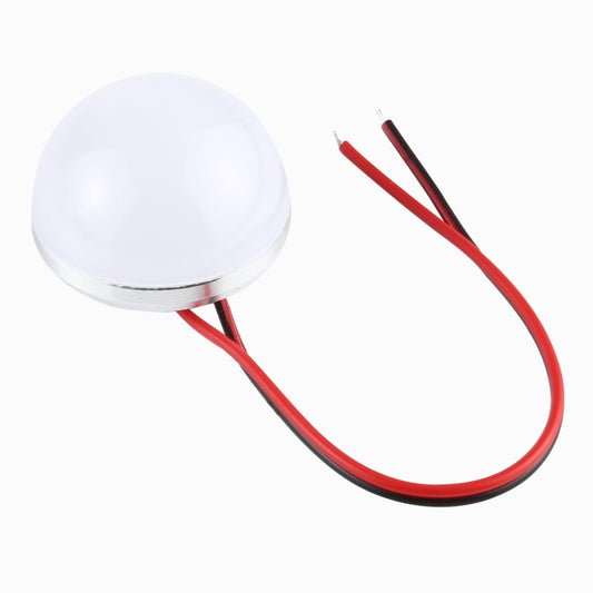 35mm 3W Semi-circular LED Bulbs, DC 12V (Warm White) by bashfashion