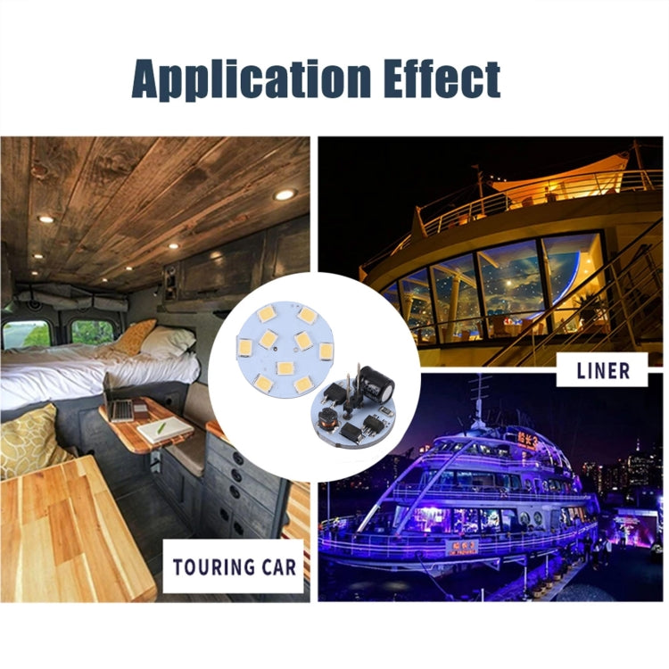 G4 9 LEDs SMD 2835 Light Pin Base Lamp Bulb, AC12V / DC 12-24V (Warm White) by bashfashion