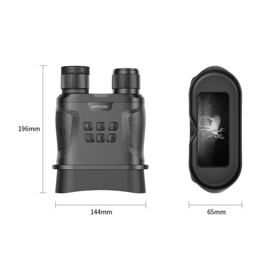 APEXEL Outdoor Hunting Night Vision Binoculars with Video HD Infrared Night Vision Device by bashfashion