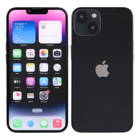 For iPhone 14 Plus Color Screen Non-Working Fake Dummy Display Model (Midnight) by bashfashion