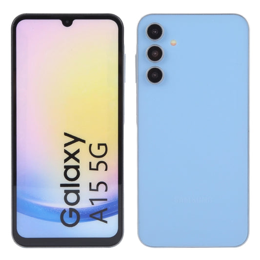 For Samsung Galaxy A15 5G Color Screen Non-Working Fake Dummy Display Model (Light Blue) by bashfashion