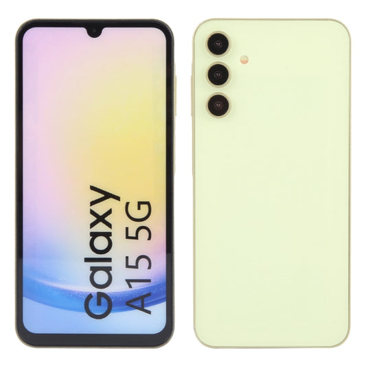 For Samsung Galaxy A15 5G Color Screen Non-Working Fake Dummy Display Model (Yellow) by bashfashion