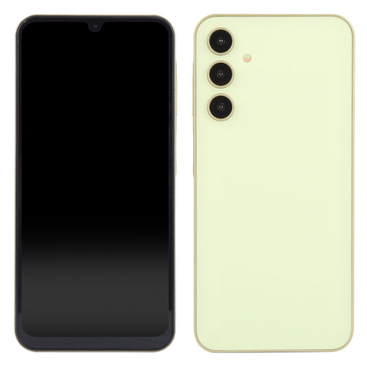 For Samsung Galaxy A25 5G Black Screen Non-Working Fake Dummy Display Model (Yellow) by bashfashion