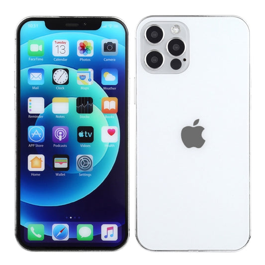 For iPhone 12 Pro Color Screen Non-Working Fake Dummy Display Model (Silver) by bashfashion