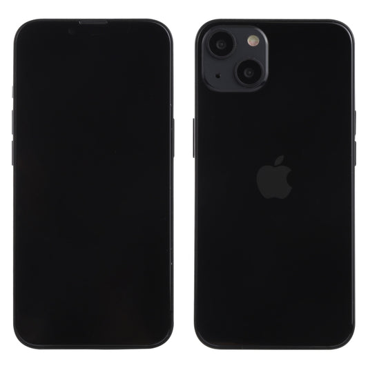 For iPhone 13 Black Screen Non-Working Fake Dummy Display Model (Midnight Black) by bashfashion