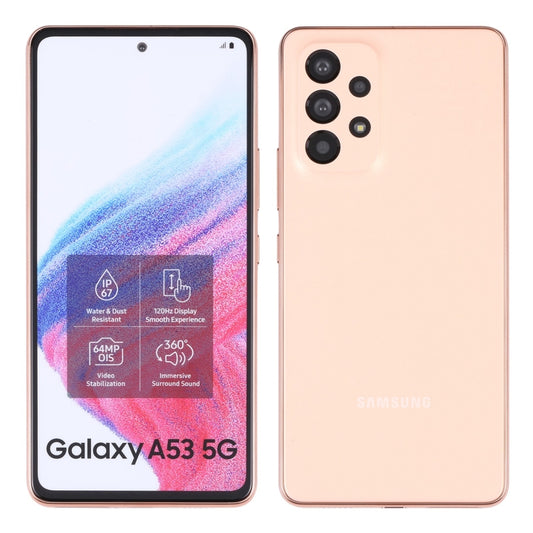 For Samsung Galaxy A53 5G Original Color Screen Non-Working Fake Dummy Display Model(Gold) by bashfashion