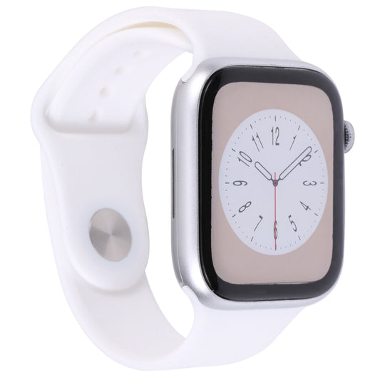 For Apple Watch Series 8 45mm Color Screen Non-Working Fake Dummy Display Model(White) by bashfashion