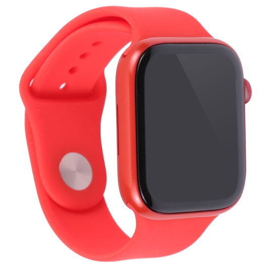 For Apple Watch Series 8 45mm Black Screen Non-Working Fake Dummy Display Model(Red) by bashfashion