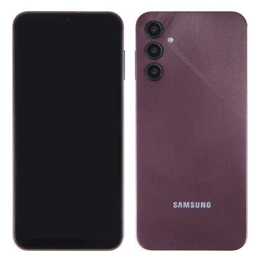 For Samsung Galaxy A14 5G Black Screen Non-Working Fake Dummy Display Model (Dark Red) by bashfashion