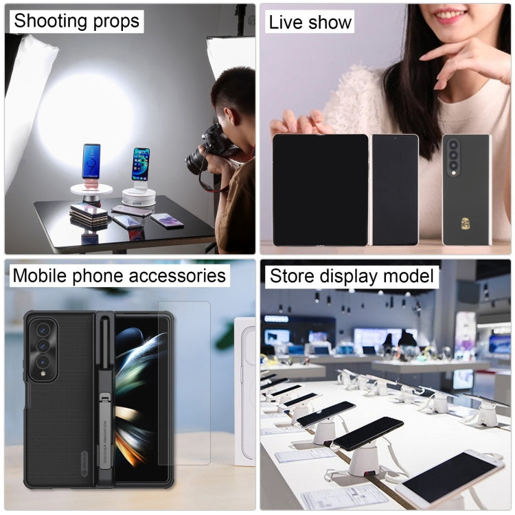 For Samsung Galaxy W23 Black Screen Non-Working Fake Dummy Display Model (Black) by bashfashion