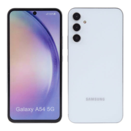For Samsung Galaxy A54 5G Color Screen Non-Working Fake Dummy Display Model (White) by bashfashion