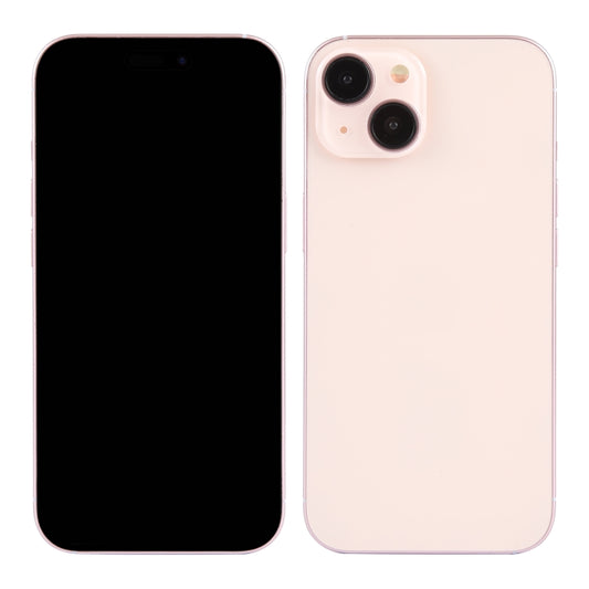 For iPhone 15 Plus Black Screen Non-Working Fake Dummy Display Model (Pink) by bashfashion