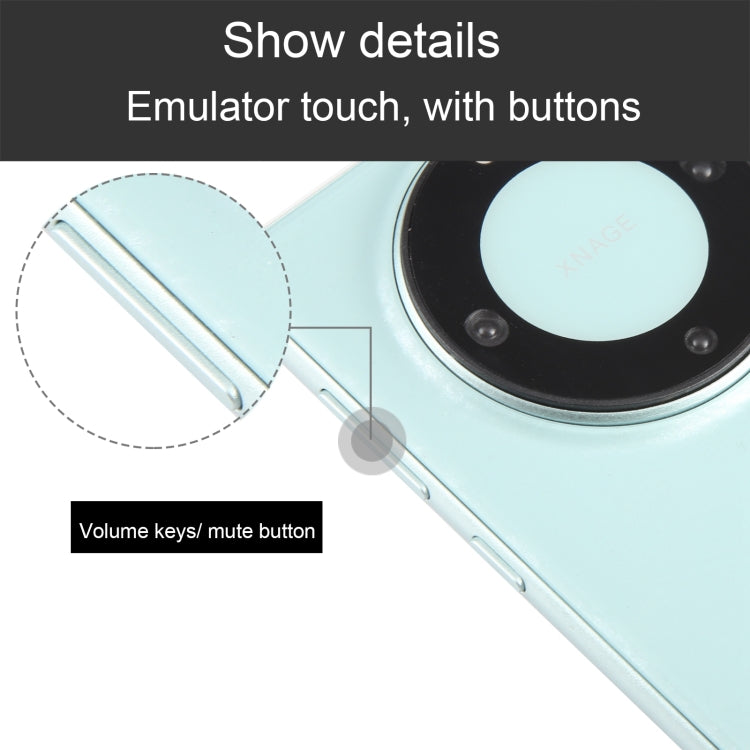 For Huawei Mate 60 Pro Black Screen Non-Working Fake Dummy Display Model (Cyan) by bashfashion
