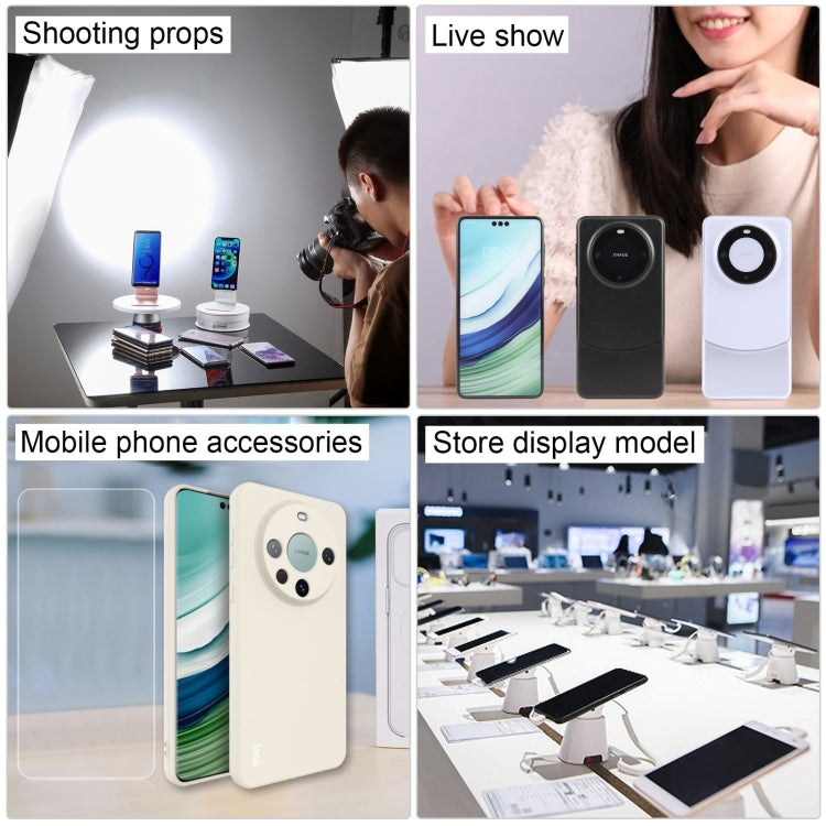 For Huawei Mate 60 Pro Color Screen Non-Working Fake Dummy Display Model (Silver) by bashfashion