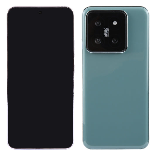 For Xiaomi 14 Black Screen Non-Working Fake Dummy Display Model (Green) by bashfashion