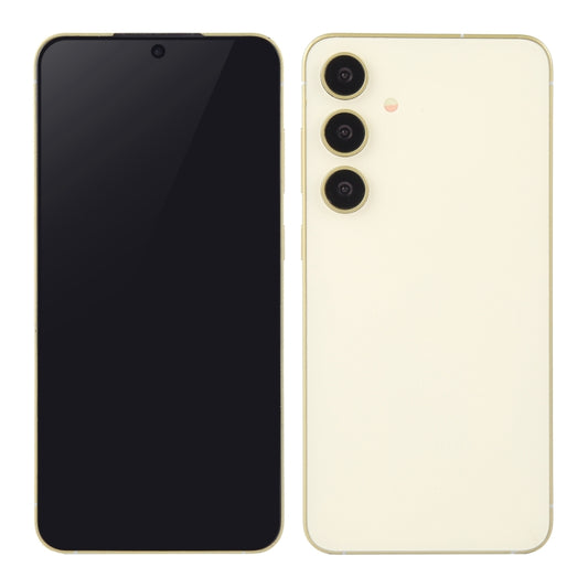 For Samsung Galaxy S24+ 5G Black Screen Non-Working Fake Dummy Display Model (Yellow) by bashfashion