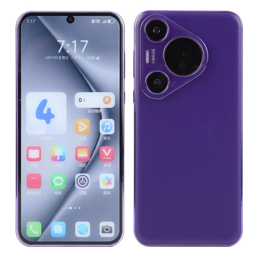 For Huawei Pura 70 Pro Color Screen Non-Working Fake Dummy Display Model (Purple) by bashfashion