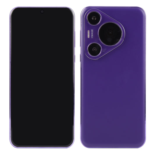 For Huawei Pura 70 Pro Black Screen Non-Working Fake Dummy Display Model (Purple) by bashfashion