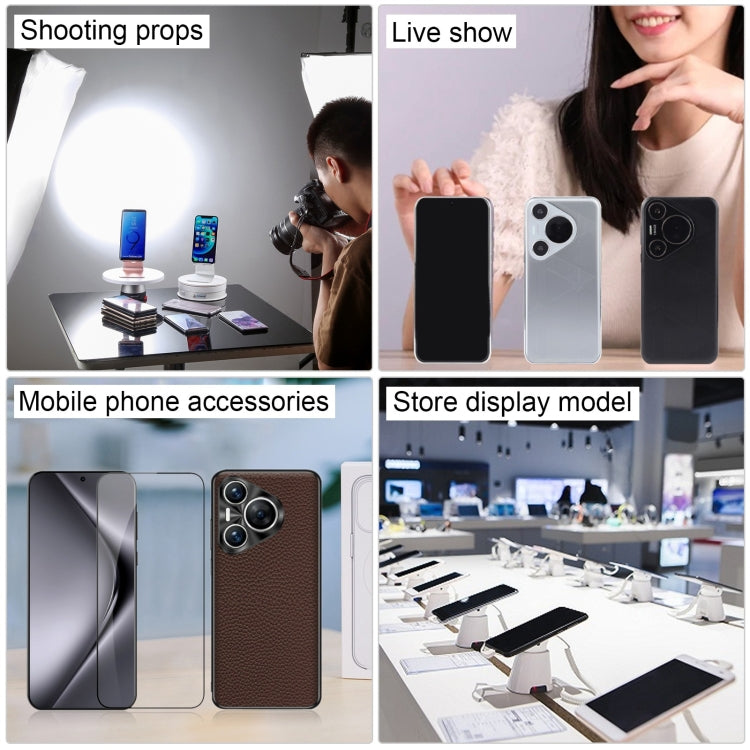 For Huawei Pura 70 Pro+ Black Screen Non-Working Fake Dummy Display Model (White) by bashfashion