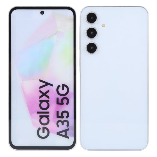 For Samsung Galaxy A35 5G Color Screen Non-Working Fake Dummy Display Model (White) by bashfashion