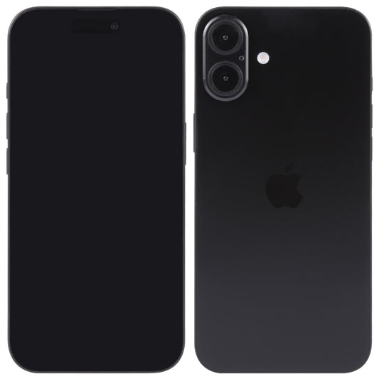 For iPhone 16 Plus Black Screen Non-Working Fake Dummy Display Model (Black) by bashfashion